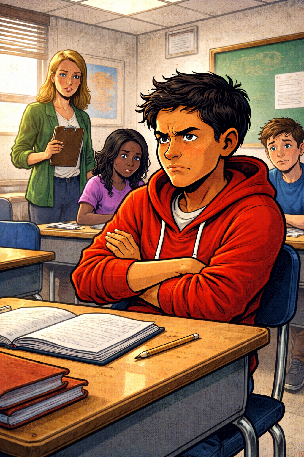 He woke up and chose&nbsp;violence…